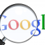 google behind magnifying glass